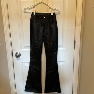 Women’s leather pants